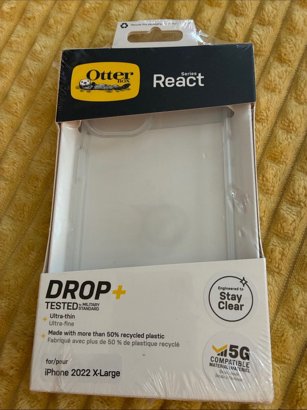 OtterBox React Series Clear Phone Case - Transparent